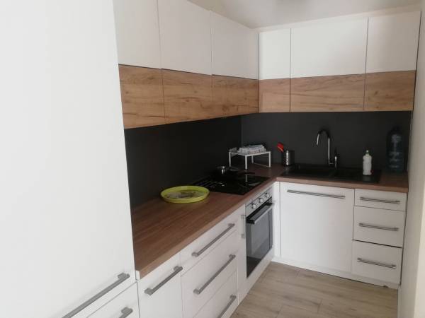 Kuchnia w mini Apartamenciku