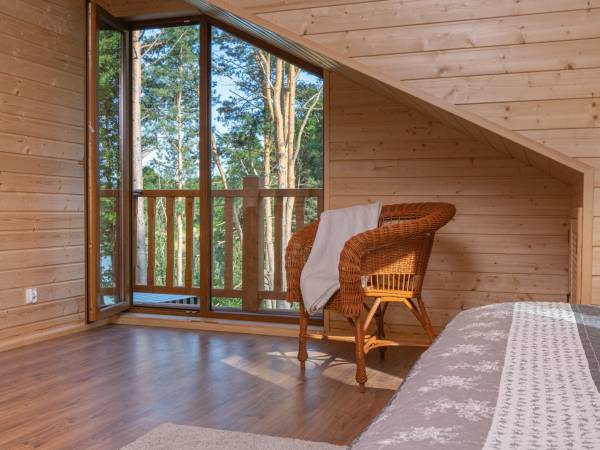 Widok z sypialni nr 3/4os.