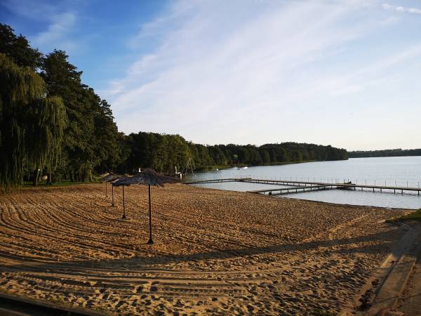 plaża 500m od ośrodka