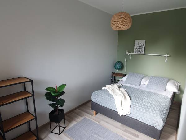 studio dwupokojowe na parterze, sypialnia