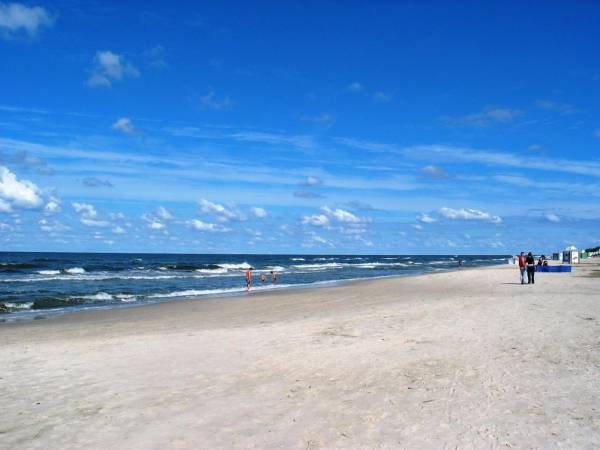 Plaża w Pogorzelicy