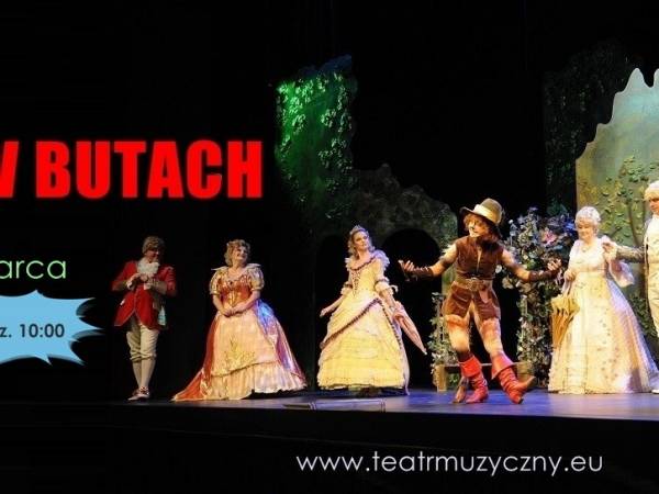 Spektakl „Kot w butach” w Teatrze Muzycznym w Lublinie