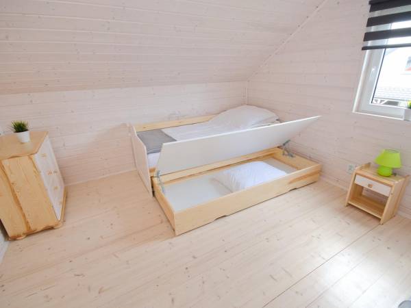 Domki 6 osobowe sypialnia