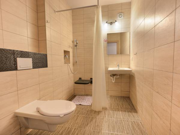 łazienka w nowym obiekcie