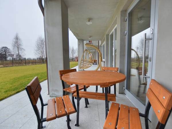 taras w nowym obiekcie