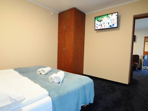 Sypialnia apartament parter