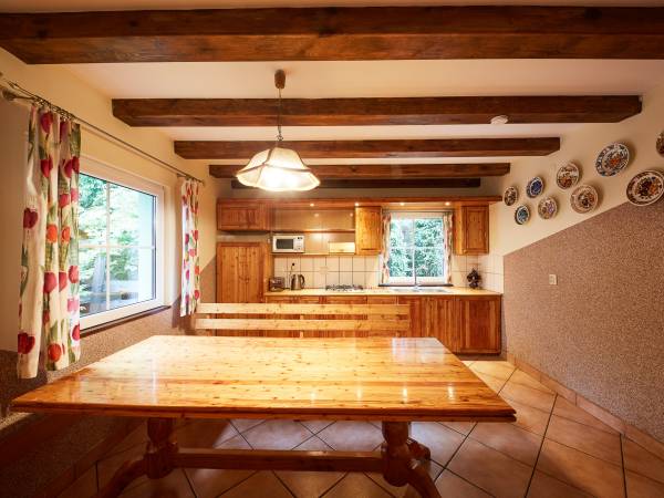 Dom przy jeziorze-kuchnia