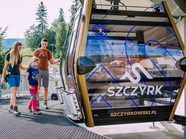 Gondola 300m od domków