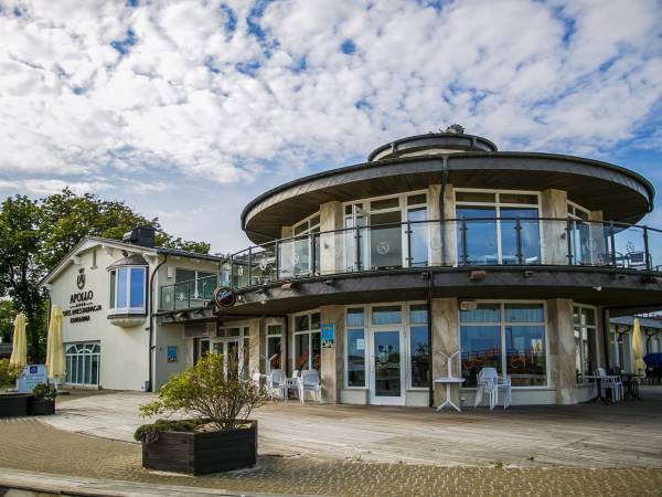 Hotel od strony plaży