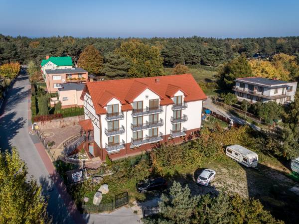 Dom Jastrzębia z drona