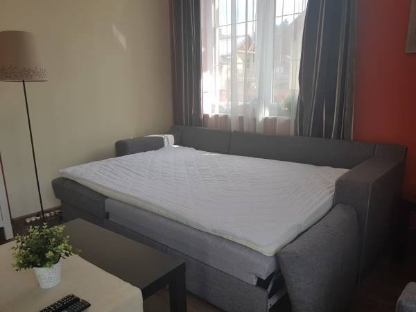 sofy z dodatkowym materacem