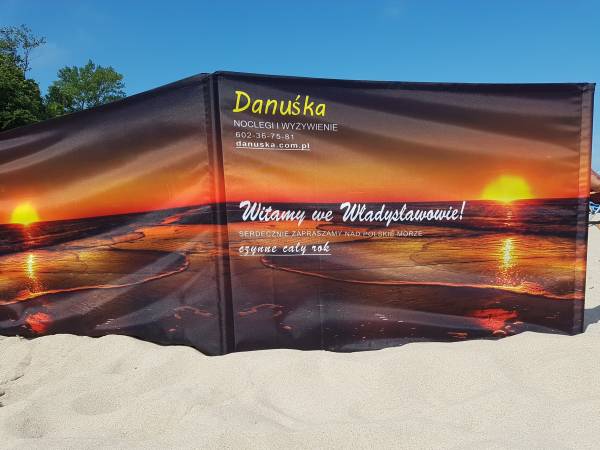 Gosie odpoczywają na plaży