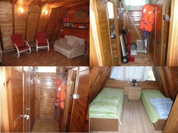 Domki letniskowe POMOST + ŁÓDKA + SILNIK GRATIS