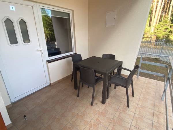 Domki szeregowe murowane 3-4 osobowe 1 pokojowe