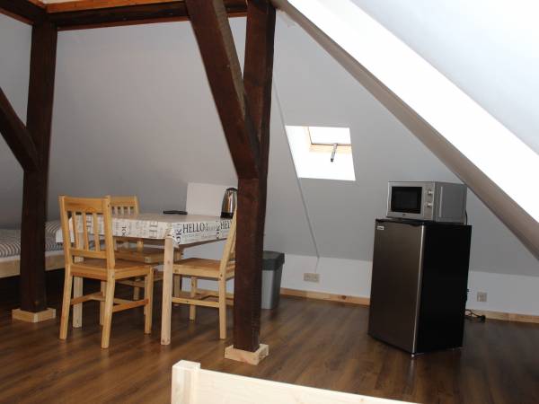 Pokój 4 -osobowy z łazienką i mini aneksem