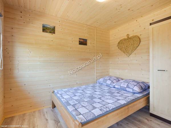 Domki na górze widokowej Plisz