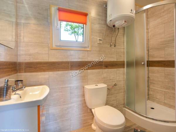 Domki na górze widokowej Plisz