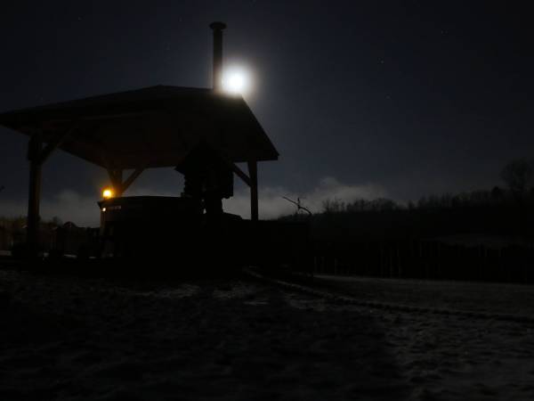 Wellness Galanty Łogródecek nocą - o każdej porze roku