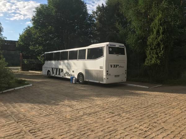 przed wyjazdem w drogę