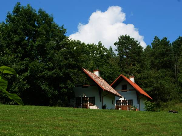 Gościom oferujemy dwa 5-osobowe domki.