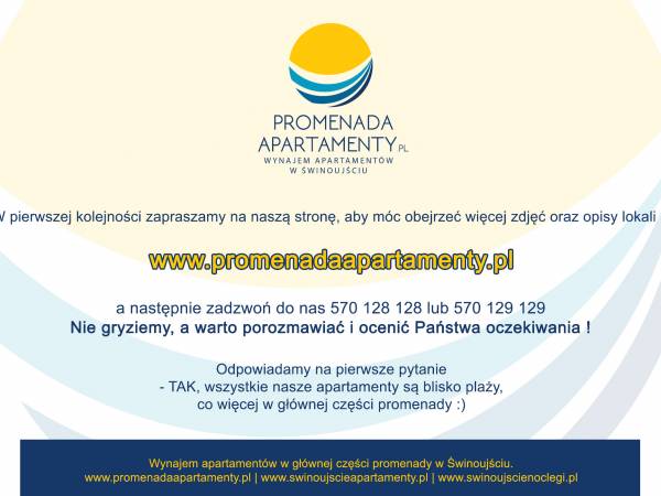 Świnoujście Apartamenty - Centrum Promenady