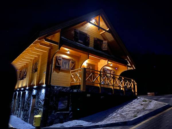 Pensjonat Bajka nocą