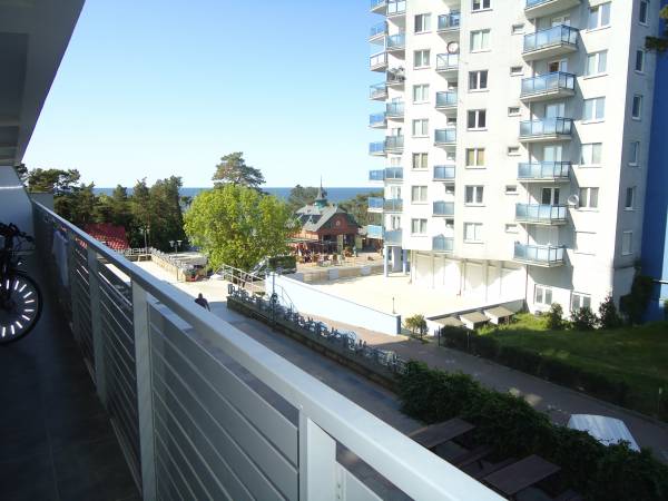 Widok z apartamentu 116