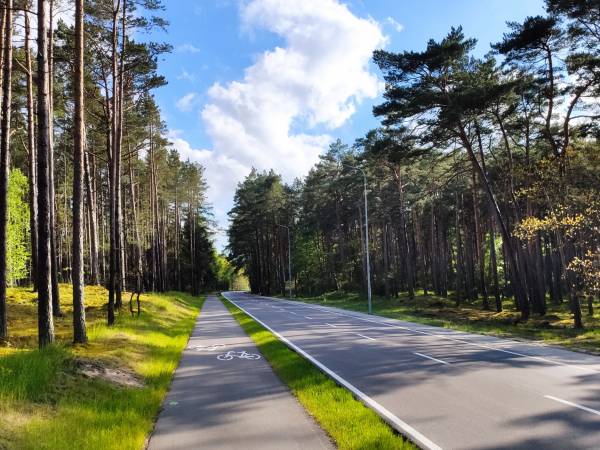 Ścieżki rowerowe, Wicie Bursztynowa Madera