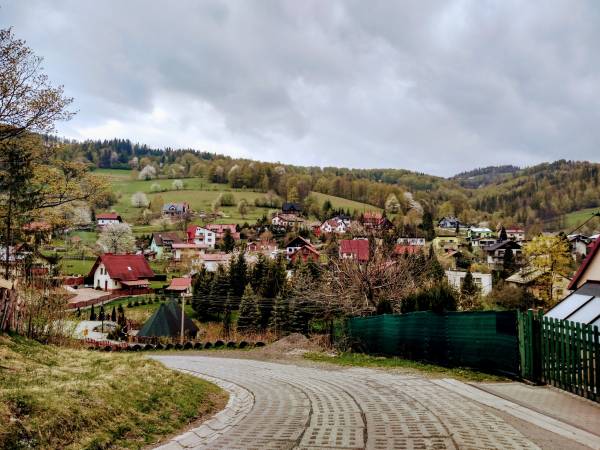 Widoki w dolinie Jawornika