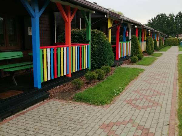 Domki od placu zabaw od nr. 14 do 8.