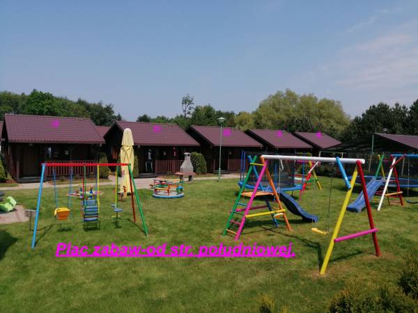 Plac zabaw od strony południowej.