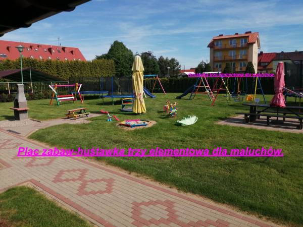Plac zabaw - kącik dla maluchów.