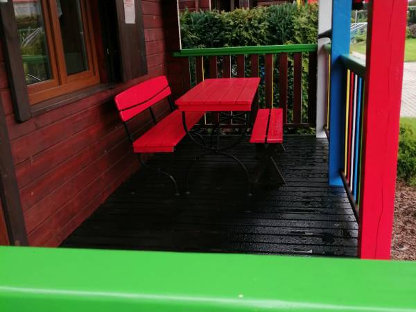 Przykładowe wnętrze tarasu.