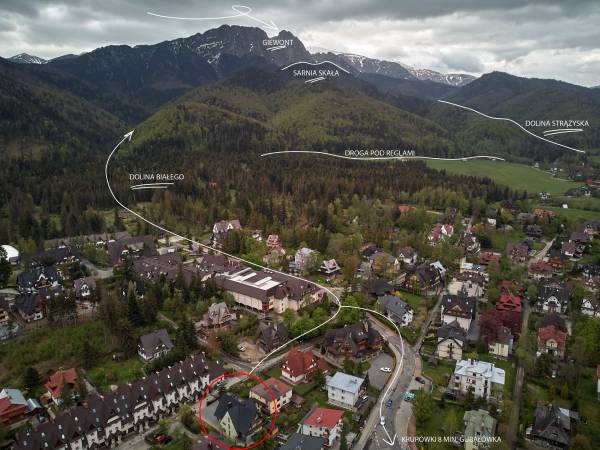 Lokalizacja - najbliższe szlaki