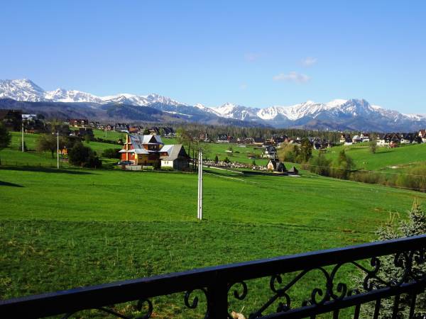 widok z naszego domu