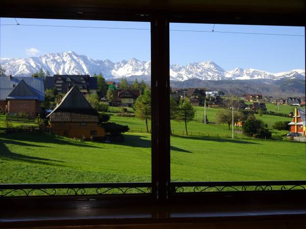 widok z naszego domu