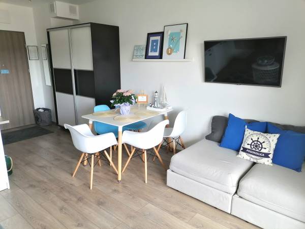 Apartament Blue 2 z tarasem