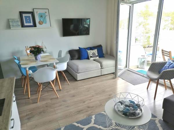 Apartament Blue 2 z tarasem