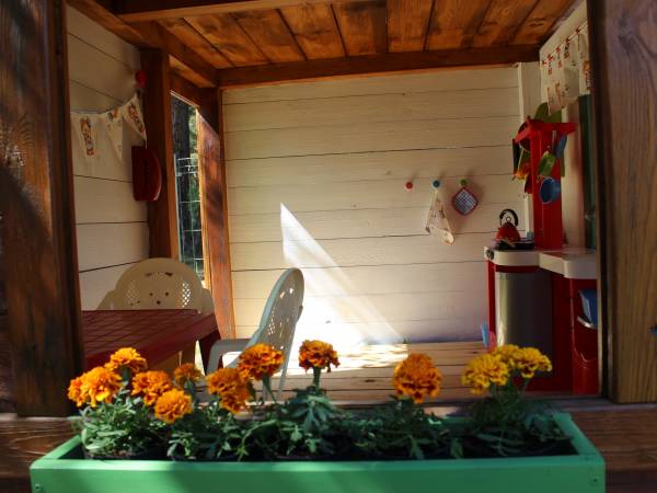 plac zabaw-domek Szum Fal