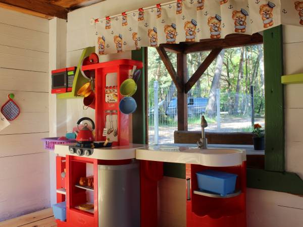 plac zabaw-domek Szum Fal