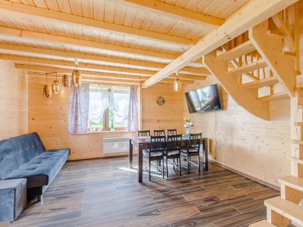 Domki nad jeziorem Ołów z własnym stawem 