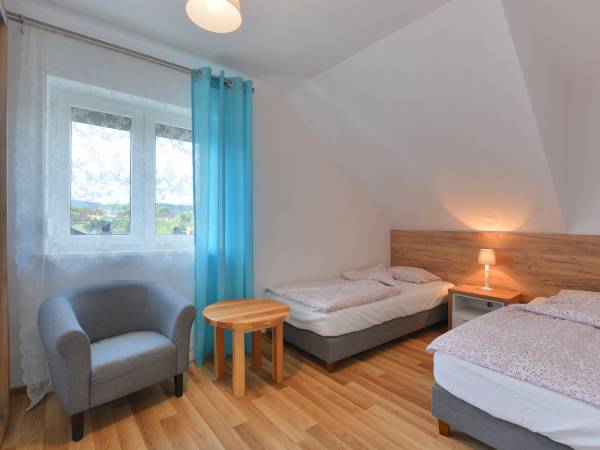 Apartament sypialnia