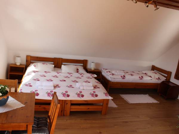 trojlôžková izba s balkonom