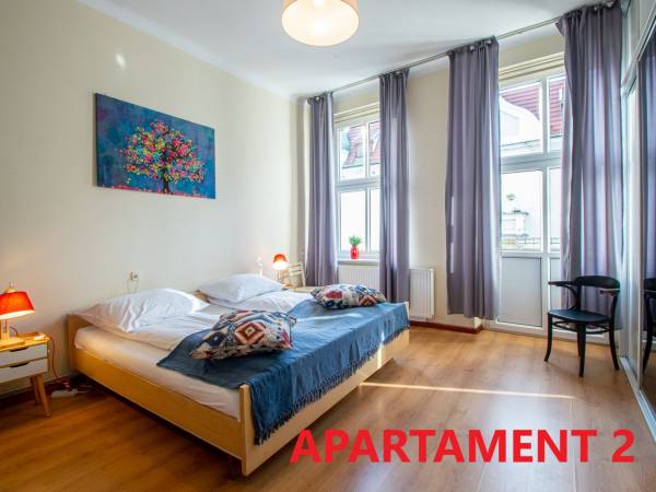 Apartament 2 sypialnia z balkonem