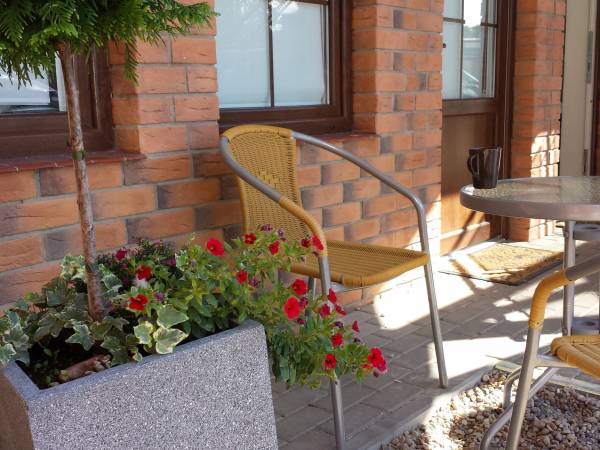 taras, apartament parter