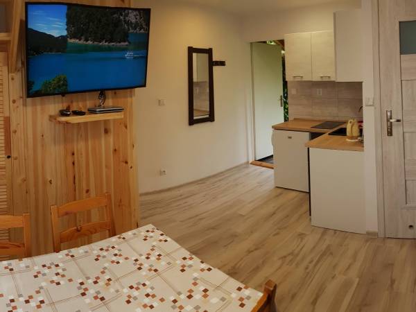 Pokój dzienny w domku nr 4