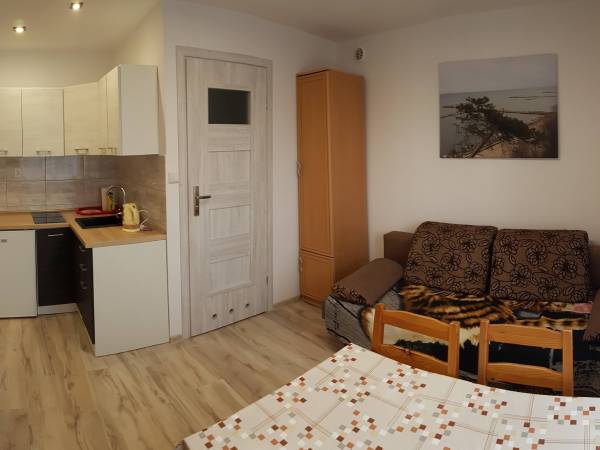 Pokój dzienny w domku nr 4