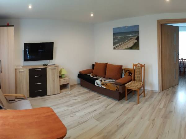 Pokój dzienny w domku nr 3