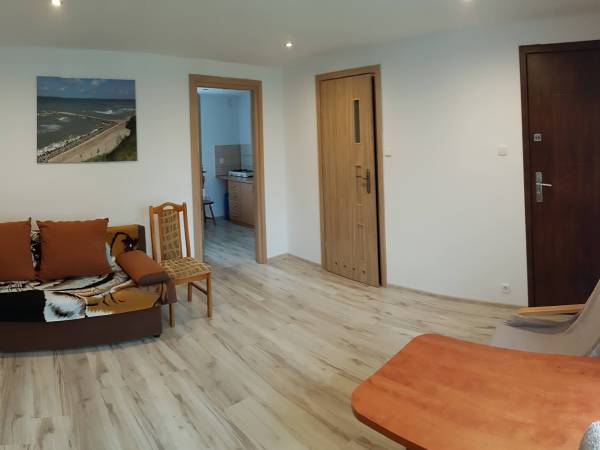 Pokój dzienny w domku nr 3