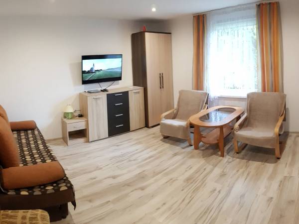 Pokój dzienny w domku nr 2